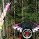 Illustration for article titled Fintasia Rocket Garden: Steve Heller’s Yard Art